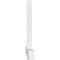 Ekena Millwork Eugene Architectural Grade PVC Gable Bracket, 108"W x 45"H x 4"D x 6"F, 10/12 Pitch GBP108X45X0406EUG00 - alternate 2